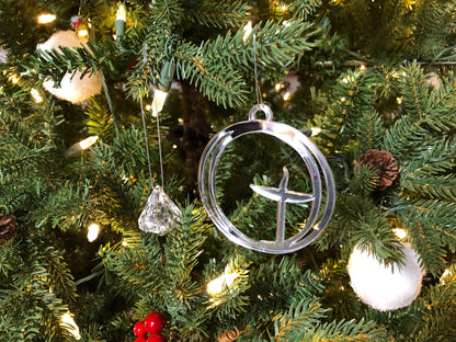 Unitarian Universalist Tree Ornament, Interfaith Ornaments on Etsy, Religious Ornaments, Unitarian Ornament, Unitarian Christmas Ornament